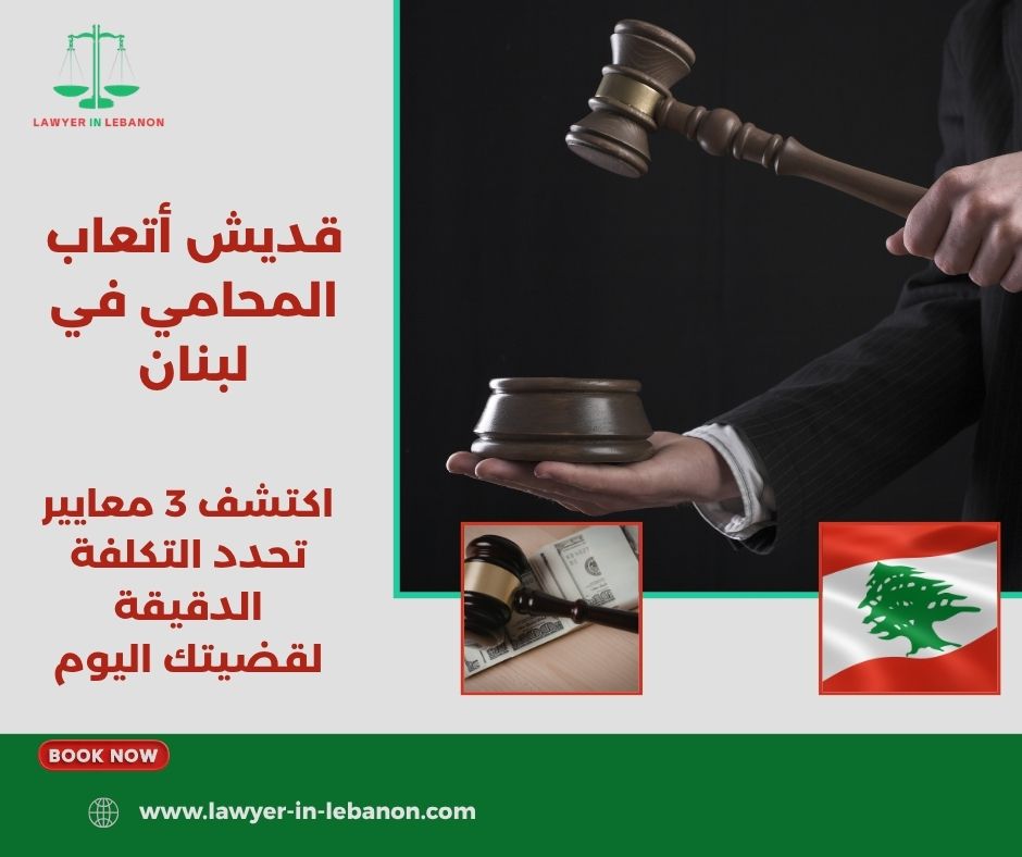 قديش أتعاب المحامي في لبنان