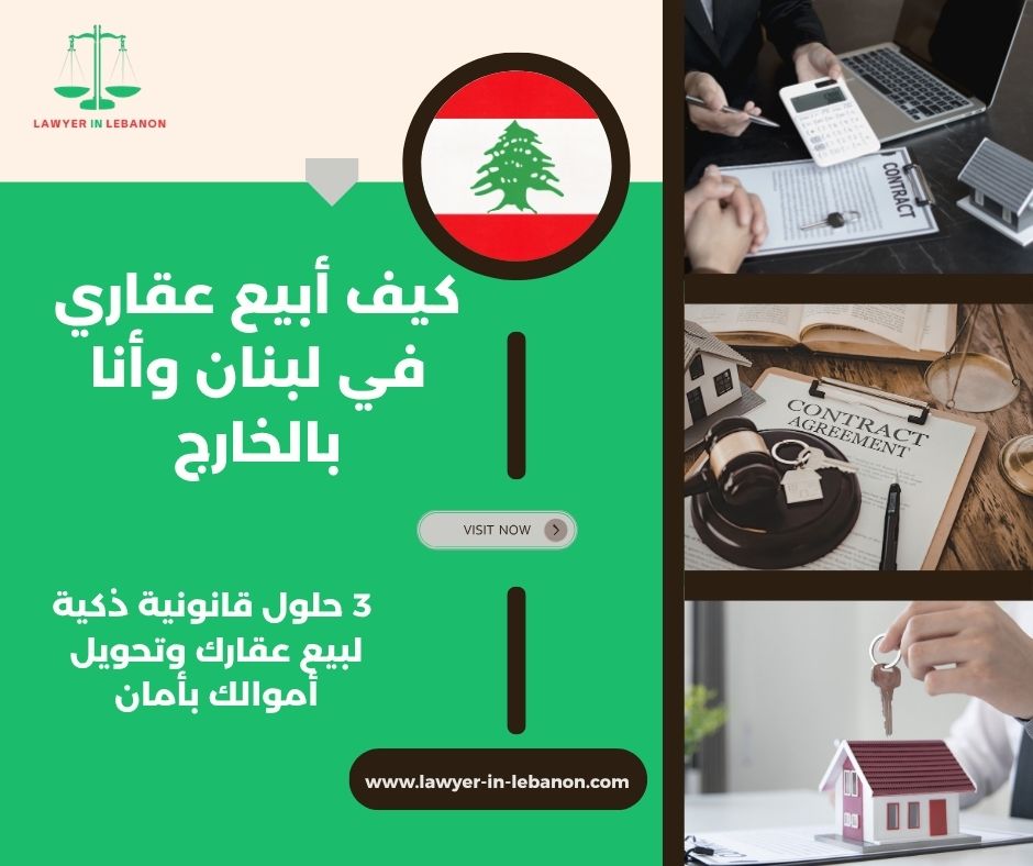 كيف أبيع عقاري في لبنان وأنا بالخارج