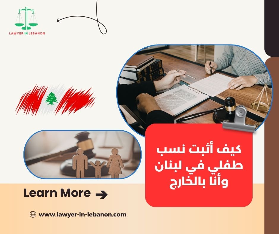الأدلة المقبولة لإثبات النسب في لبنان